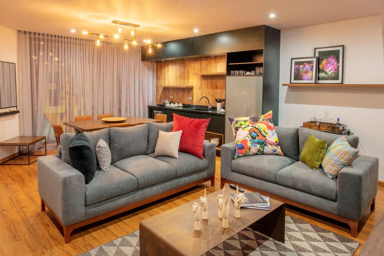 Hotel V1501 Pasto Ngoại thất bức ảnh A living room with a sofa